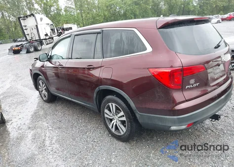 2016 Honda Pilot Ex-L from USA, damaged, VIN 5FNYF6H56GB085958